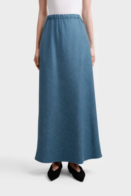 Юбка из шерсти