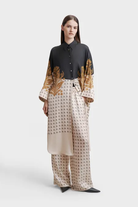 Брюки из премиального шелка