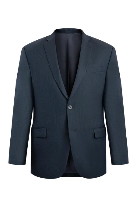 Однобортный пиджак из премиальной шерсти