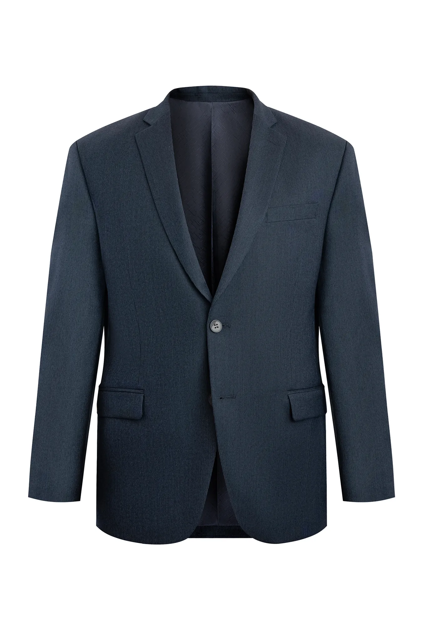 Однобортный пиджак из премиальной шерсти