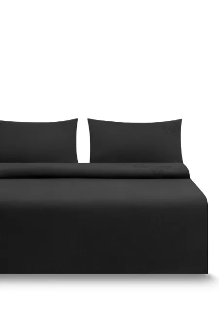 Комплект постельного белья с вышивкой «Лен Кудрина‎»‎