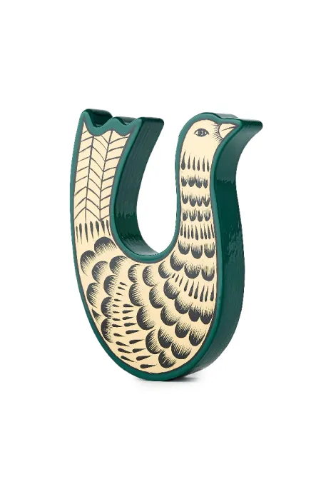 Модель для коллекционирования «‎‎Птичка» коллекция «‎‎Золотые перья на зеленом»